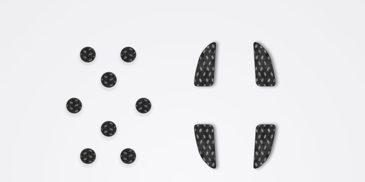 Adhesive Mouse Pad Universal Computer Mouse Use mouse without mousepad mouse skates